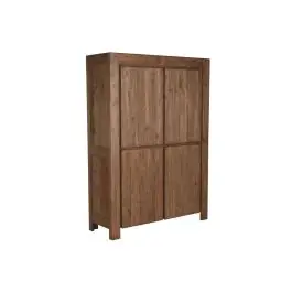 Armario de Teca Reciclada 4 Puertas MB-217297