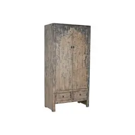 Armario de Olmo Macizo con 2 Puertas MB-219973