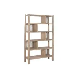 Estantería de Madera de Acacia con Cuerda MB-226691