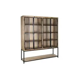 Estantería Industrial de Madera de Mango y Metal 170 cm MB-228037