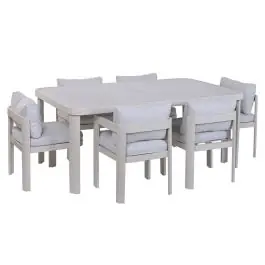 Comedor de Jardín de Aluminio con 6 Sillas Arena MB-224139