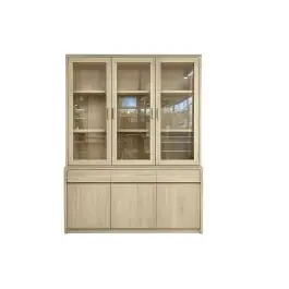 Vitrina de Salón en Madera de Pino 150 cm MB-227971