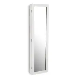 Espejo Joyero Blanco de Madera 120 cm 16710630 - Decoración