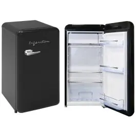Frigorífico Infiniton CLV90L8NEA Negro Vintage 91L Clase E - Electrodomésticos