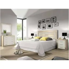 Dormitorio de Matrimonio con Cómoda y Espejo LARA 01 - Estancias