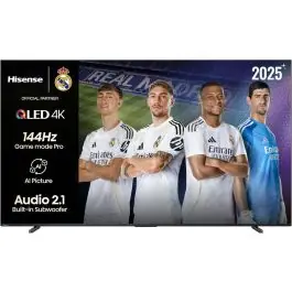 Televisor 100" HISENSE 100E7Q PRO QLED 4K 165Hz Gaming TV - TV y Electrónica