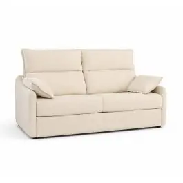 Sofá Cama Italiano Tapizado en Tela Desenfundable UNAI - Sofás