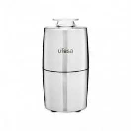 Molinillo de Café Ufesa MC0470 200W de Acero Inoxidable 70g - Pequeños Electrodomésticos