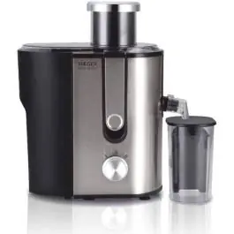 Licuadora HAEGER JE600002B MINI JUICER 600W 2 Velocidades INOX - Pequeños Electrodomésticos