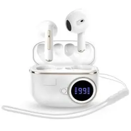 Auriculares Inalámbricos True Wireless Bluetooth 5.4 ENERGY SISTEM 50048 Blanco - TV y Electrónica
