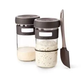 Accesorio de Cocina para Masa Madre en Vidrio LEKUE 883743 - Menaje