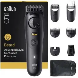 Cortapelos BRAUN BT5560 Barbero 8 en 1 con 40 Niveles Ajustables - Belleza y Salud