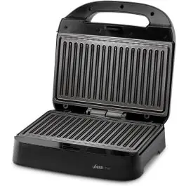 Grill UFESA THOR 750W Parrilla Panini Antiadherente Compacta - Pequeños Electrodomésticos