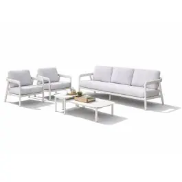 Conjunto de Jardín Aluminio y Olefina HUESCAR Crema - Estancias