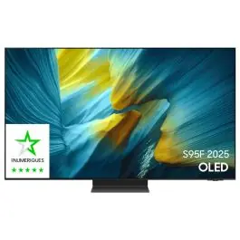 Televisor 83" SAMSUNG TQ83S95FAE OLED 4K con IA y Glare Free S95F - TV y Electrónica