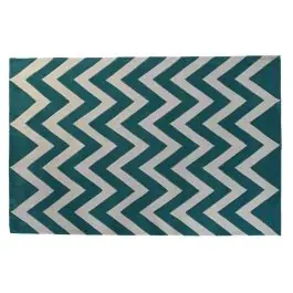Alfombra de Salón Zigzag en Poliéster 160 cm TX-204773