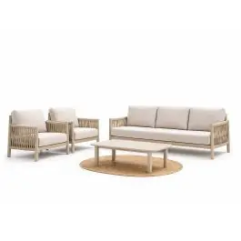 Conjunto de Jardín de Aluminio y Cuerda Beige EGIPTO - Estancias