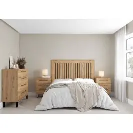 Composición de Dormitorio con Cabezal y Cómoda KRONOS.5 - Estancias