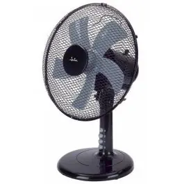 Ventilador sobremesa Jata 3 velocidades 45W negro JVVM3124 - Climatización