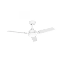 Ventilador Techo Jata 106 cm 3 Aspas Blanco Luz Mando JVTE4233 - Climatización