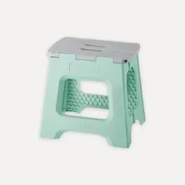 Taburete Plegable Compacto Antideslizante Light Turquoise COMPACT 12515 - Muebles