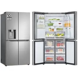 Frigorífico Americano 4 Puertas Inox con Dispensador LG GML860PYFE - Electrodomésticos
