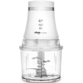 Picadora Eléctrica Ufesa PureChopActiva 400W 0.5L 4 Cuchillas ForceChop4 PC2500 - Pequeños Electrodomésticos