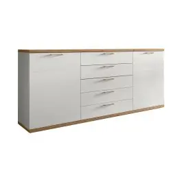 Aparador 2 Puertas y 5 Cajones en Melamina KRONOS.5 K47 - Muebles