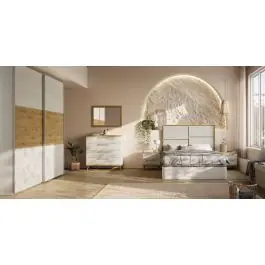 Composición de Dormitorio Polar/Artisan KRONOS 5 N 801 - Estancias