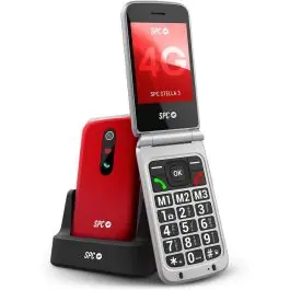 Teléfono Móvil SPC STELLA 3 4G con Botón SOS Rojo 2339R - TV y Electrónica