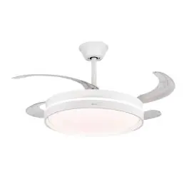 Ventilador de Techo con Aspas Retráctiles y Luz LED Perfect JATA JVTE4242 - Climatización