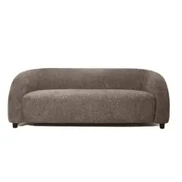 Sofá Tapizado en Poliéster Gris Oscuro 200 cm MB-226307