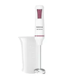 Batidora de Mano Blanca con Vaso Medidor TAURUS ROBOT 1000 INOX 916443000 - Pequeños Electrodomésticos