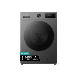 Lavadora Hisense 9 Kg 1400 RPM Inox Clase AWF1I9042BTP2 - Electrodomésticos