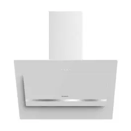 Campana Decorativa Inclinada 90 cm Cristal Blanco INFINITON CMPTRALWT90U - Electrodomésticos