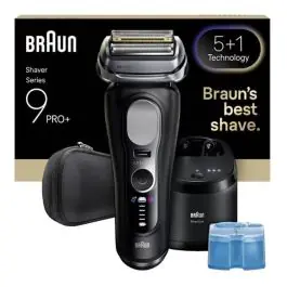 Afeitadora BRAUN Serie 9 con Sistema de 6 Cuchillas 9660CC - Belleza y Salud