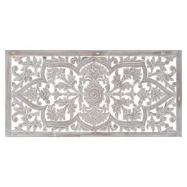 Cabecero Tallado Blanco en MDF 160 cm MB-182454