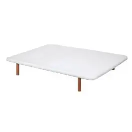 Divanlín Base Tapizada Blanco 90cm x 200cm DL27053 - Descanso