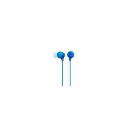 Auricular botón silicona con micro in ear SONY MDREX15APLI. azul. - TV y Electrónica