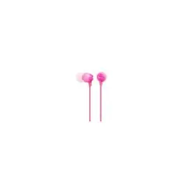 Auricular botón silicona con micro in ear SONY MDREX15APPI rosa. - TV y Electrónica