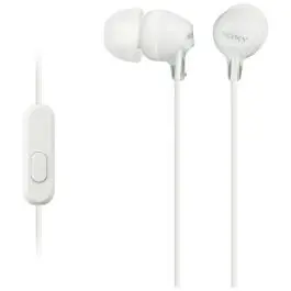 Auricular Botón In-Ear en blanco SONY MDREX15APW
