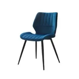 Silla tapizada en terciopelo GABAR VIVE modelo 8391 - Sillas
