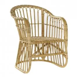Silla de ratán natural marrón claro MB 17501 - Sillas