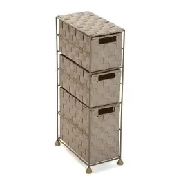 Mueble para baño de 3 cajones color beige 19487083 - Estancias