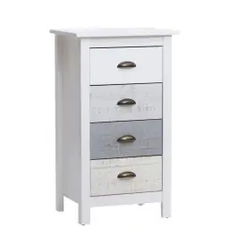 Sifonier de Dormitorio con 3 Cajones Multicolor ROMANTICA - Estancias