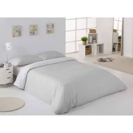 Funda Nórdica 200 Hilos Cama 90 GRETA Perla - Textil Hogar