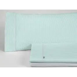 Juego de Sábanas 200 hilos Cama 150 GRETA Aqua - Textil Hogar