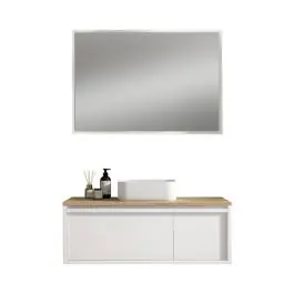 Conjunto de Baño en Blanco Mate LOIRA - Estancias