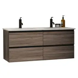 Mueble de Baño 120 cm con Lavabo en color Olmo WABI - Estancias