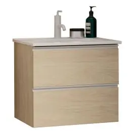 Mueble de Baño 60 cm con Lavabo en color Roble Malmo WABI - Estancias